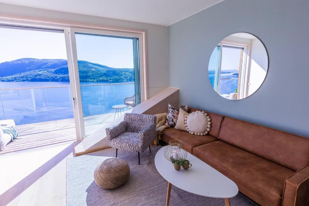 Mjossuite With Lovely View Ringsaker Экстерьер фото